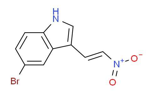 CAS No. 25217-77-0, 5-Bromo-3-(2-nitrovinyl)-1H-indole