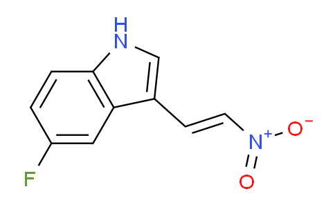CAS No. 208645-53-8, 5-Fluoro-3-(2-nitrovinyl)-1H-indole