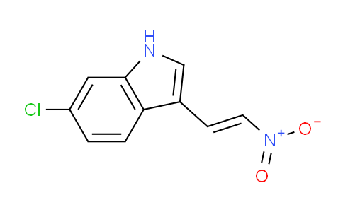 CAS No. 878548-91-5, 6-Chloro-3-(2-nitrovinyl)-1H-indole