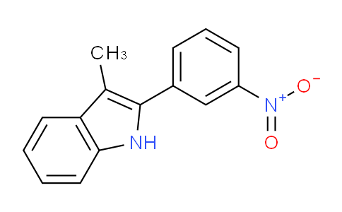 CAS No. 113613-40-4, 3-Methyl-2-(3-nitrophenyl)-1H-indole