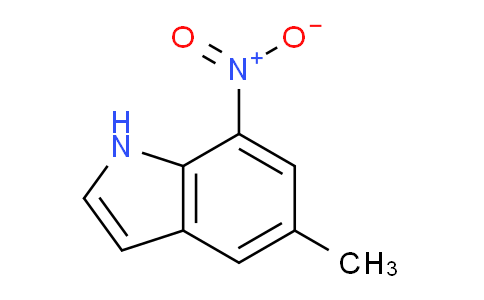 CAS No. 10553-09-0, 5-Methyl-7-nitro-1H-indole