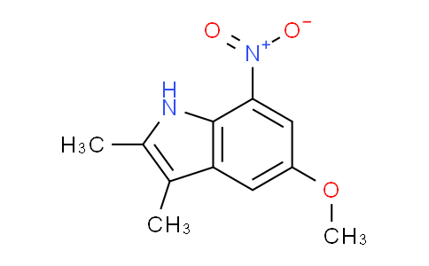 CAS No. 1262434-36-5, 5-Methoxy-2,3-dimethyl-7-nitro-1H-indole