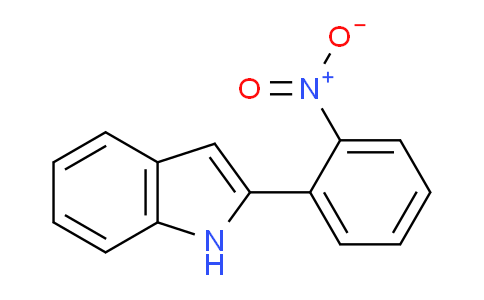 CAS No. 59050-53-2, 2-(2-Nitrophenyl)-1H-indole