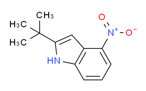 CAS No. 242794-70-3, 2-(tert-Butyl)-4-nitro-1H-indole