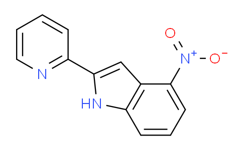 CAS No. 242794-69-0, 4-Nitro-2-(pyridin-2-yl)-1H-indole
