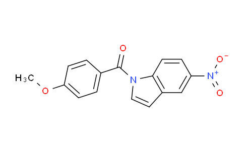 CAS No. 820234-19-3, (4-Methoxyphenyl)(5-nitro-1H-indol-1-yl)methanone