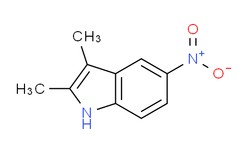 CAS No. 21296-94-6, 2,3-Dimethyl-5-nitro-1H-indole