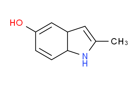 CAS No. 596793-72-5, 2-Methyl-3a,7a-dihydro-1H-indol-5-ol