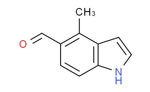 CAS No. 671215-71-7, 4-Methyl-1H-indole-5-carbaldehyde