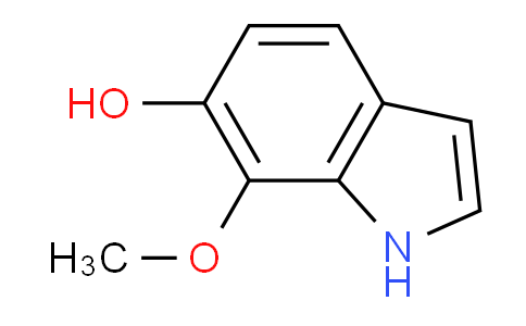 CAS No. 123229-76-5, 7-Methoxy-1H-indol-6-ol