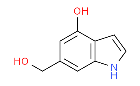 CAS No. 61545-38-8, 6-(Hydroxymethyl)-1H-indol-4-ol