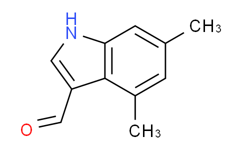 CAS No. 1043601-70-2, 4,6-Dimethyl-1H-indole-3-carbaldehyde