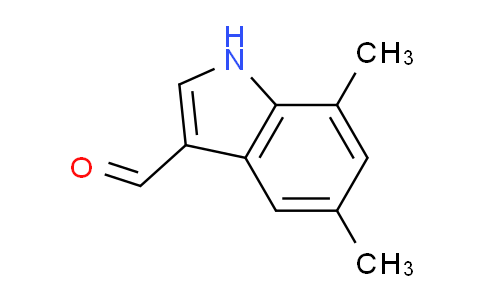 CAS No. 54102-44-2, 5,7-Dimethyl-1H-indole-3-carbaldehyde