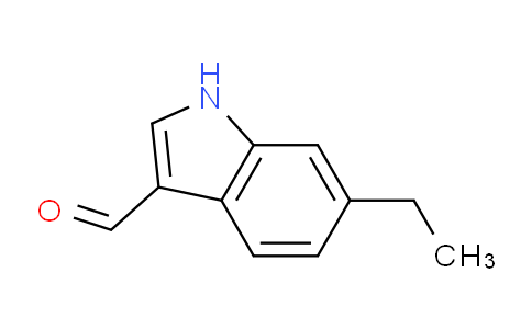 CAS No. 170489-33-5, 6-Ethyl-1H-indole-3-carbaldehyde