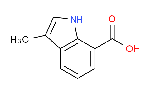 CAS No. 882855-85-8, 3-Methyl-1H-indole-7-carboxylic acid