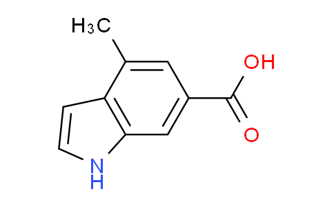 CAS No. 1545472-15-8, 4-Methyl-1H-indole-6-carboxylic acid