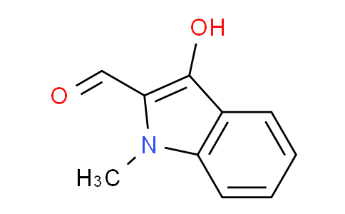 CAS No. 99430-49-6, 3-Hydroxy-1-methyl-1H-indole-2-carbaldehyde
