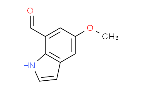 CAS No. 309976-22-5, 5-Methoxy-1H-indole-7-carbaldehyde