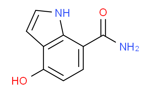 CAS No. 1211594-40-9, 4-Hydroxy-1H-indole-7-carboxamide