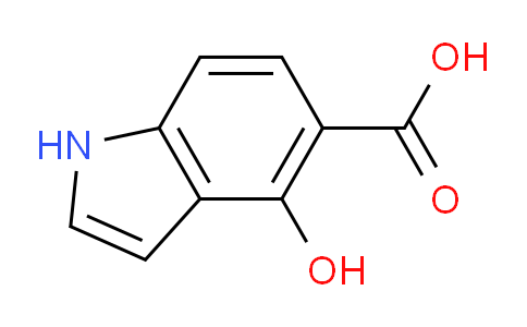 CAS No. 1503910-81-3, 4-Hydroxy-1H-indole-5-carboxylic acid