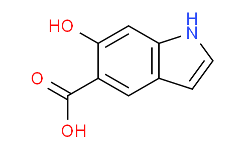 CAS No. 1246668-93-8, 6-Hydroxy-1H-indole-5-carboxylic acid
