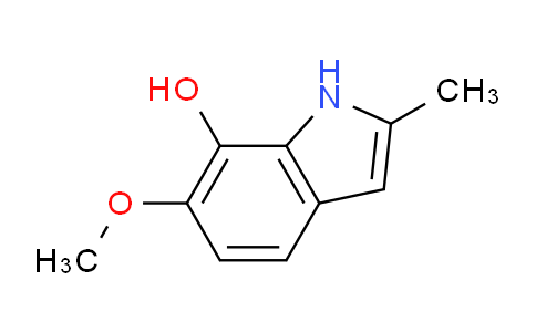 CAS No. 135855-29-7, 6-Methoxy-2-methyl-1H-indol-7-ol