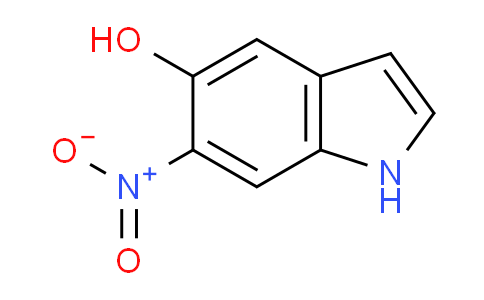 CAS No. 832713-78-7, 6-Nitro-1H-indol-5-ol