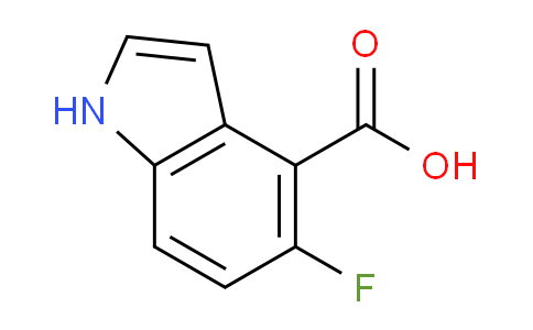 CAS No. 908600-70-4, 5-Fluoro-1H-indole-4-carboxylic acid