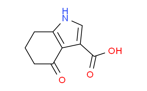 CAS No. 168271-91-8, 4-Oxo-4,5,6,7-tetrahydro-1H-indole-3-carboxylic acid