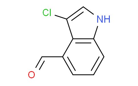 CAS No. 1216113-27-7, 3-Chloro-1H-indole-4-carbaldehyde