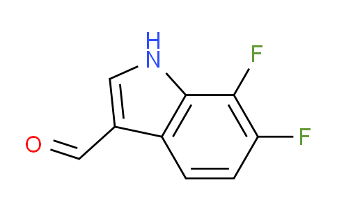 CAS No. 467457-02-9, 6,7-Difluoro-1H-indole-3-carbaldehyde