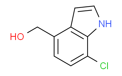 CAS No. 1167055-35-7, (7-Chloro-1H-indol-4-yl)methanol
