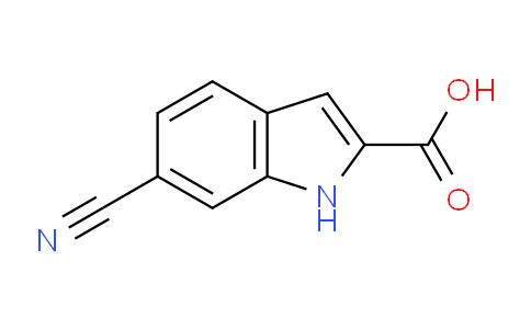 CAS No. 85864-09-1, 6-Cyano-1H-indole-2-carboxylic acid