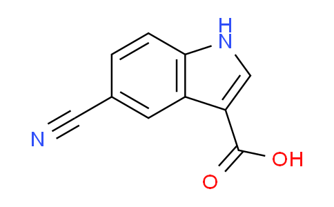 CAS No. 174500-89-1, 5-Cyano-1H-indole-3-carboxylic acid
