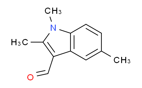 CAS No. 66727-62-6, 1,2,5-Trimethyl-1H-indole-3-carbaldehyde
