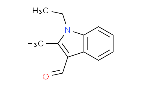 CAS No. 66727-64-8, 1-Ethyl-2-methyl-1H-indole-3-carbaldehyde
