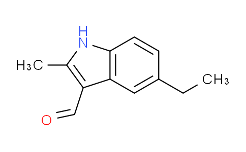 CAS No. 876716-49-3, 5-Ethyl-2-methyl-1H-indole-3-carbaldehyde