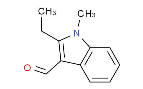 CAS No. 878433-03-5, 2-Ethyl-1-methyl-1H-indole-3-carbaldehyde