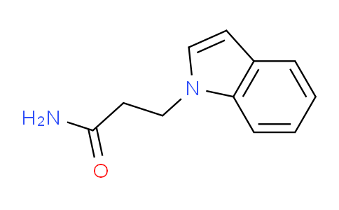 CAS No. 21017-50-5, 3-(1H-Indol-1-yl)propanamide