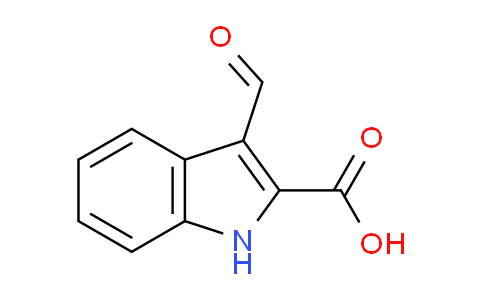 CAS No. 28737-34-0, 3-Formyl-1H-indole-2-carboxylic acid