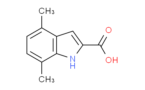 CAS No. 103988-96-1, 4,7-Dimethyl-1H-indole-2-carboxylic acid
