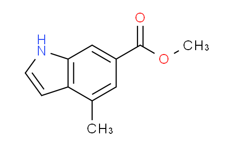 CAS No. 928772-65-0, Methyl 4-methyl-1H-indole-6-carboxylate