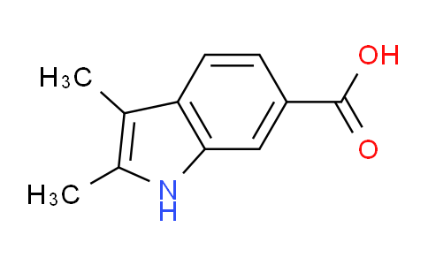 CAS No. 103986-06-7, 2,3-Dimethyl-1H-indole-6-carboxylic acid