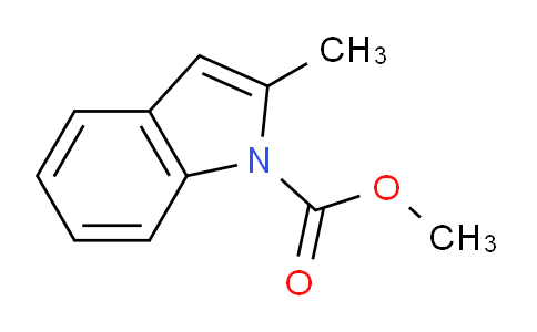 CAS No. 143952-53-8, Methyl 2-methyl-1H-indole-1-carboxylate