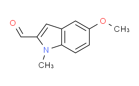CAS No. 144265-42-9, 5-Methoxy-1-methyl-1H-indole-2-carbaldehyde