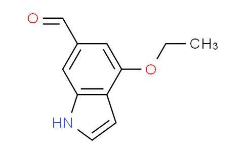 CAS No. 372099-88-2, 4-Ethoxy-1H-indole-6-carbaldehyde