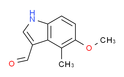 CAS No. 932710-64-0, 5-Methoxy-4-methyl-1H-indole-3-carbaldehyde