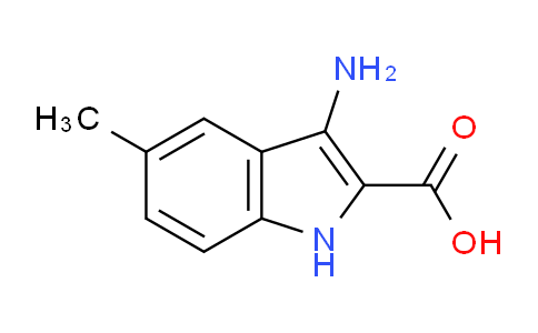 CAS No. 749153-50-2, 3-Amino-5-methyl-1H-indole-2-carboxylic acid