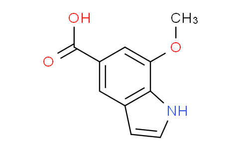 CAS No. 180623-99-8, 7-Methoxy-1H-indole-5-carboxylic acid