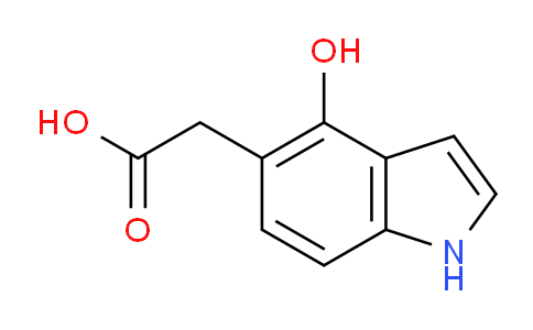 CAS No. 1368087-51-7, 2-(4-Hydroxy-1H-indol-5-yl)acetic acid